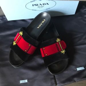 Prada slides/sandals